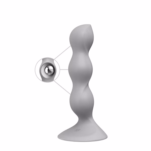 Satisfyer Triple Ball-R - Gode à boules lestées : vaginal et anal