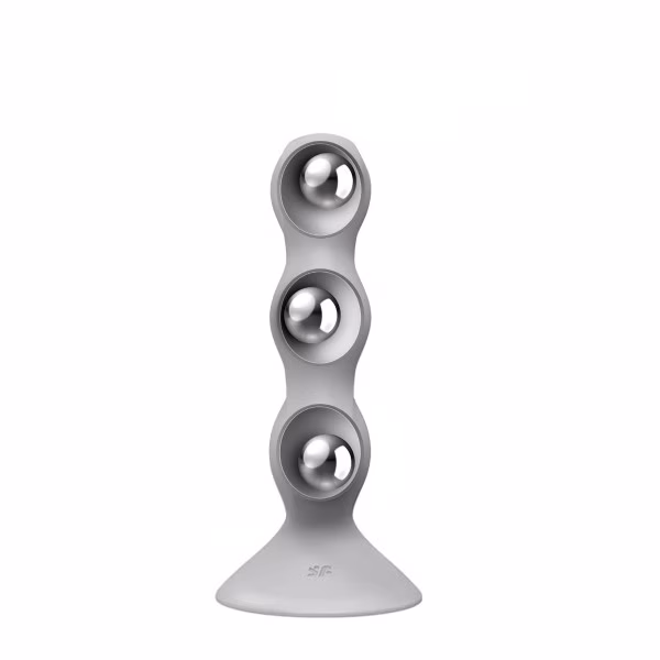 Satisfyer Triple Ball-R - Gode à boules lestées : vaginal et anal