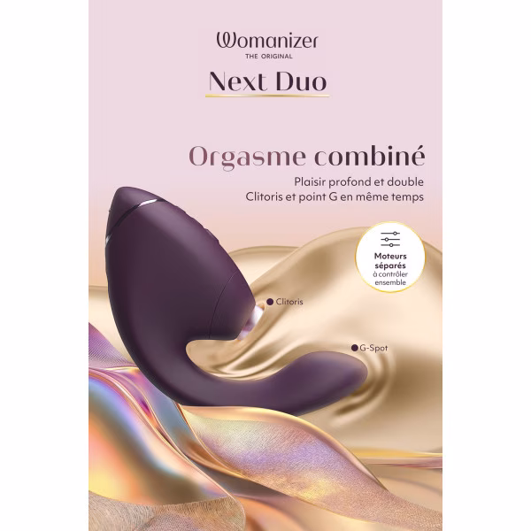 Womanizer Next Duo - Stimulateur double : clitoris & point G
