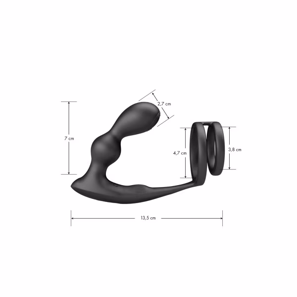 Stimulateur de prostate et cockring Marshall de Pretty Love
