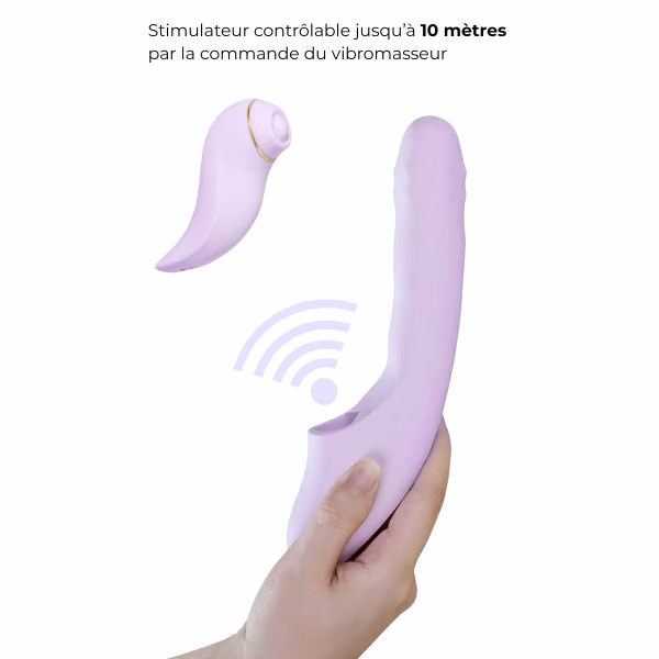 DuoGlow – Sextoy rabbit 5-en-1 connecté... et détachable !