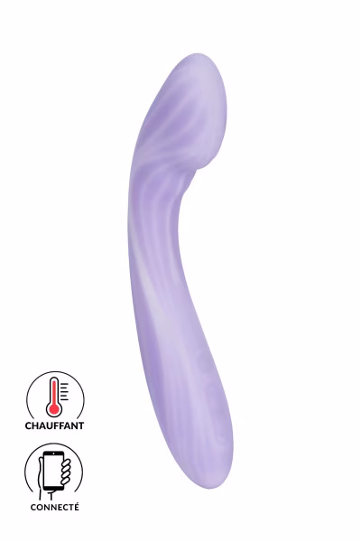Margot - Vibromasseur chauffant point G + clitoris (2 moteurs)