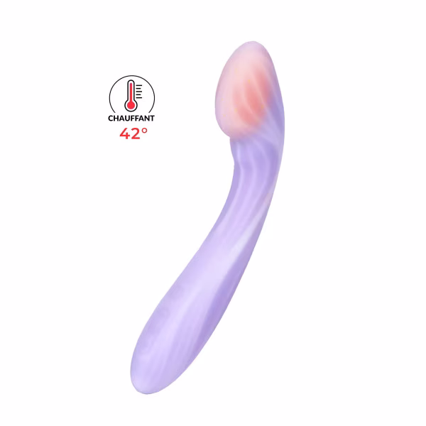 Margot - Vibromasseur chauffant point G + clitoris (2 moteurs)