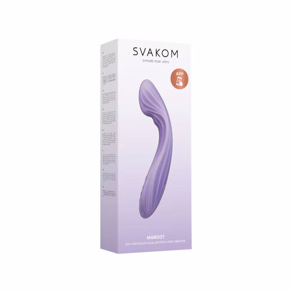 Margot - Vibromasseur chauffant point G + clitoris (2 moteurs)