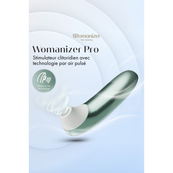 Womanizer Pro - Stimulateur clitoridien sans contact (11 modes)