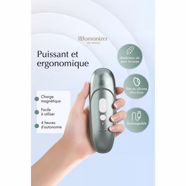 Womanizer Pro - Stimulateur clitoridien sans contact (11 modes)