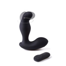 Stimulateur de prostate rotatif USB avec télécommande