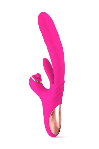 Sassy, Vibromasseur rabbit 3-en-1 avec va-et-vient