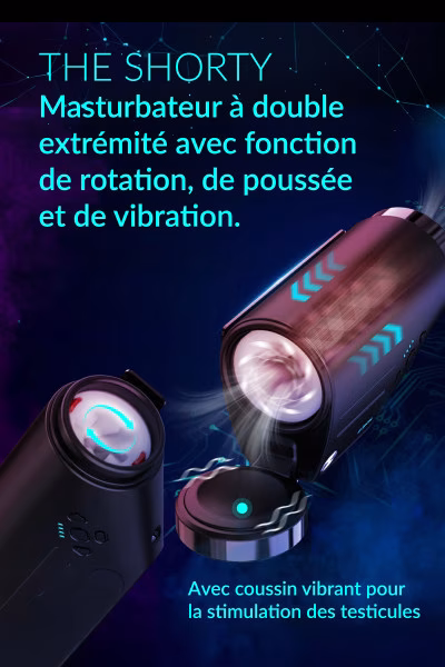 Kaotik - Shotty : masturbateur automatique rotation + va-et-vient