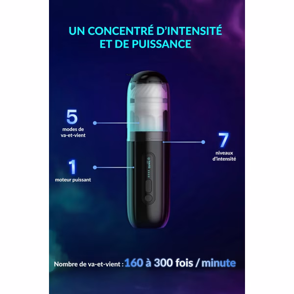 Kaotik - Shockwave : masturbateur automatique connecté