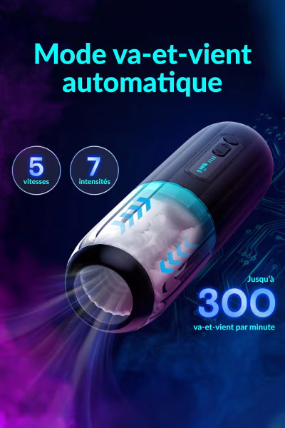 Kaotik The Shockwave - Masturbateur automatique par va-et-vient
