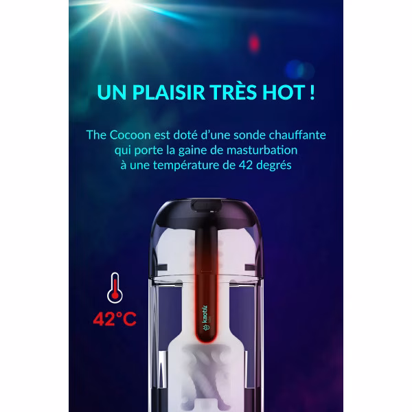 Kaotik - Cocoon : Masturbateur chauffant et connecté