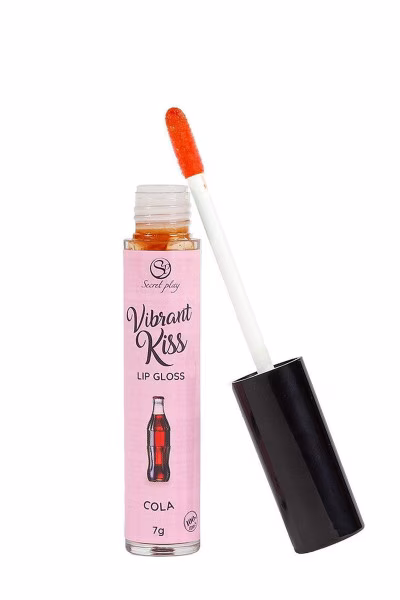 Gloss vibrant au cola pour fellation