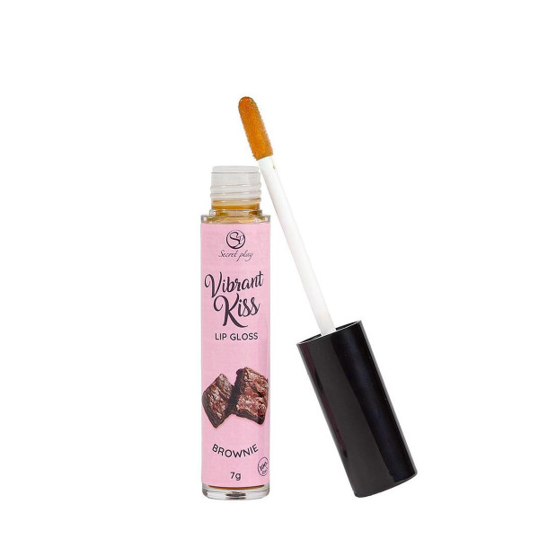 Gloss vibrant brownie pour fellation