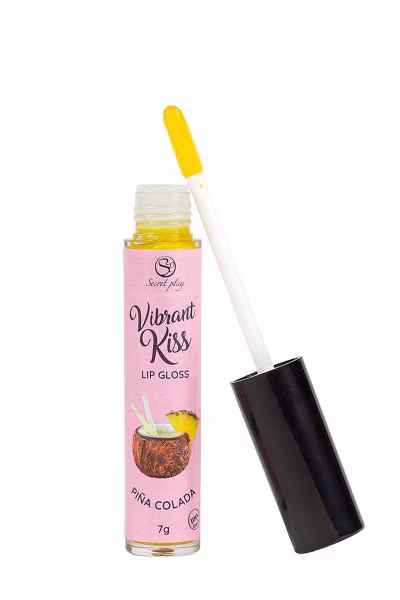 Gloss vibrant saveur Pina Colada pour fellation de Secret Play