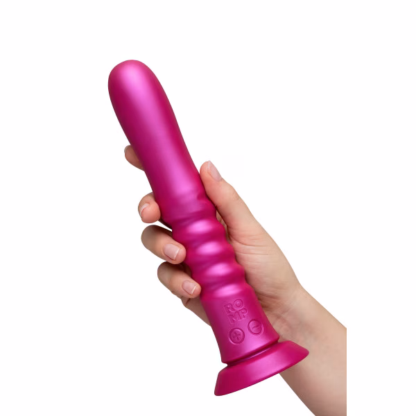 ROMP Jiggle - Gode ventouse à poussées + vibrations