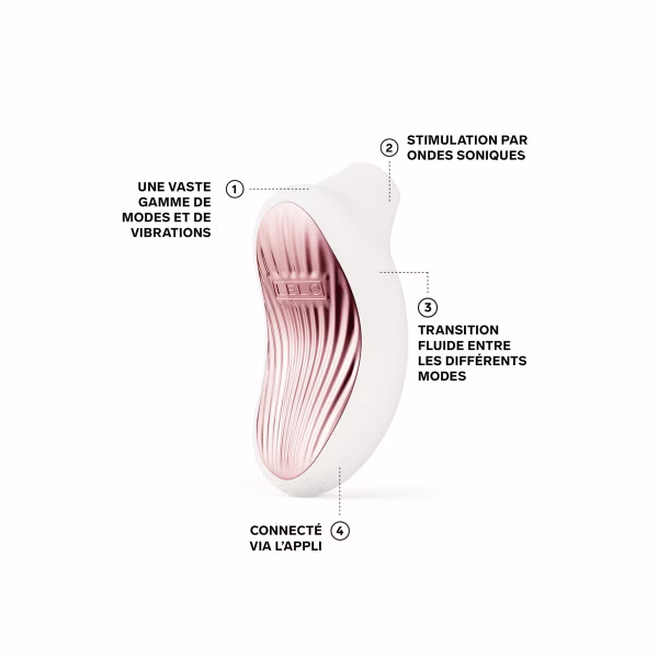 LELO SONA™ 3 - Stimulateur clitoridien sonique, sans contact