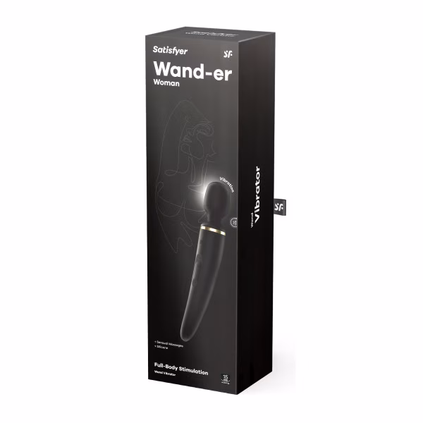 Satisfyer : Vibromasseur noir Wand Er Woman