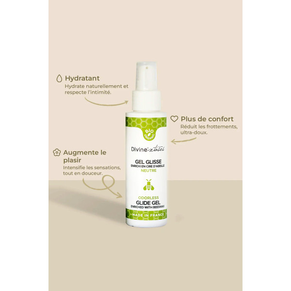 Lubrifiant naturel bio comestible haute qualité