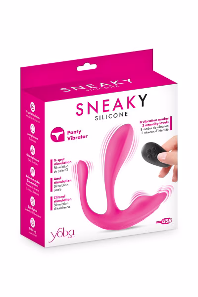 Yoba Sneaky - Stimulateur multi-zones : point G, anus clitoris