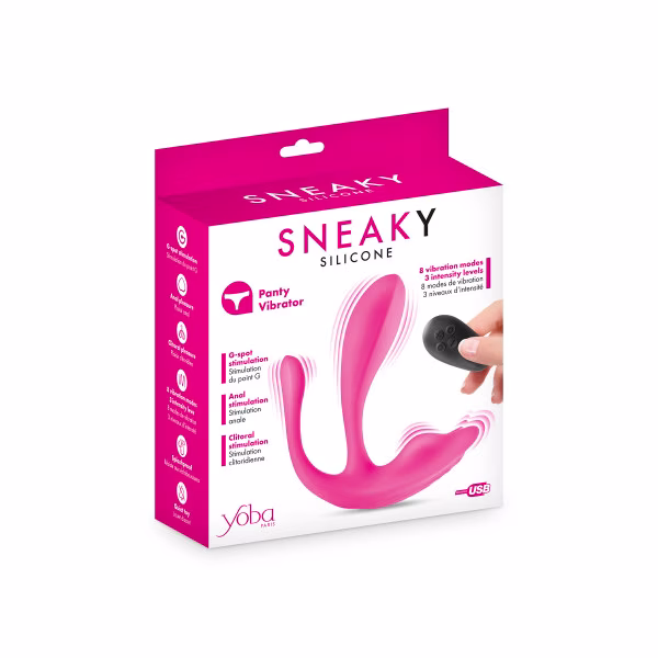 Yoba Sneaky - Stimulateur multi-zones : point G, anus clitoris