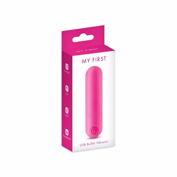 My First - Mini Vibromasseur USB | Compact & silencieux