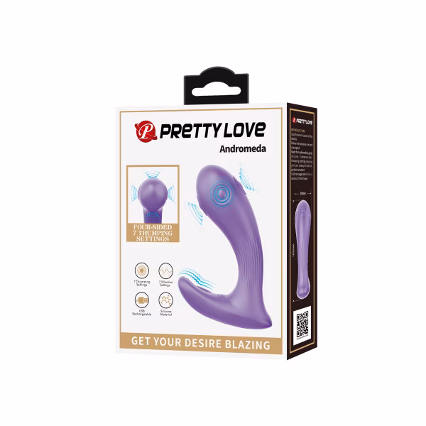 Andromeda - Stimulateur pour culotte : vibrations + pulsations