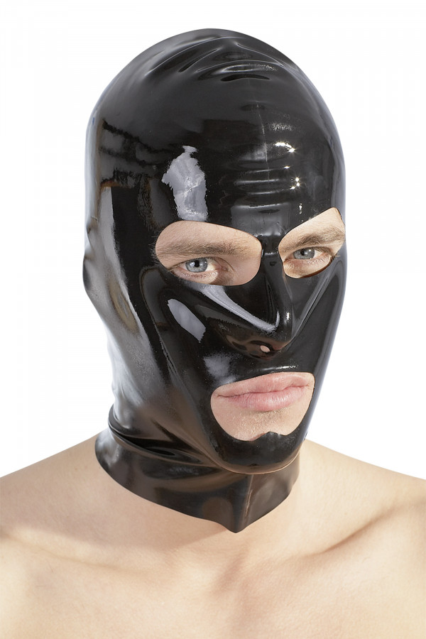 Cagoule fetish en latex