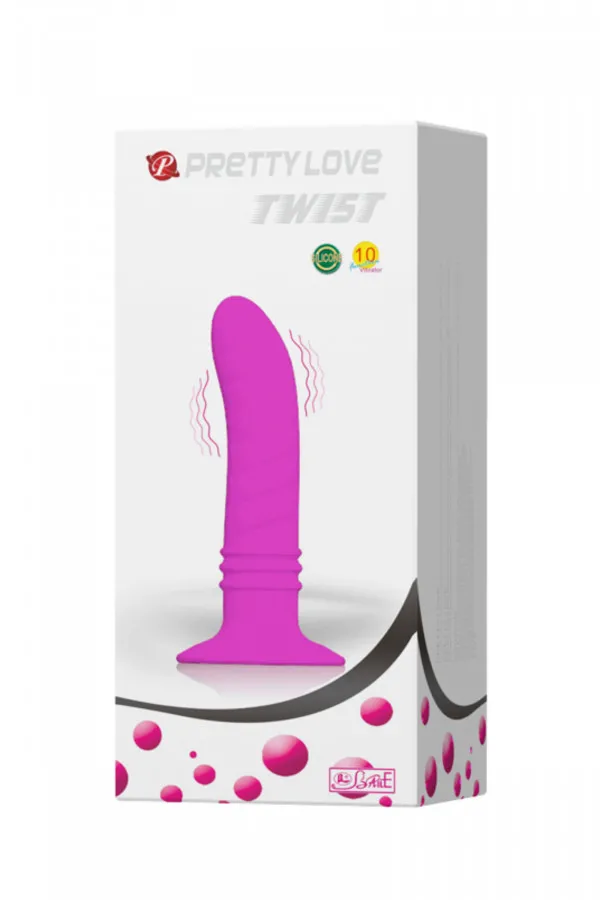 Vibromasseur anal vaginal 10 vitesses avec ventouse