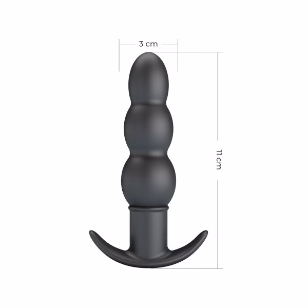 Aeaeas  : Plug anal vibrant en silicone (10 modes)