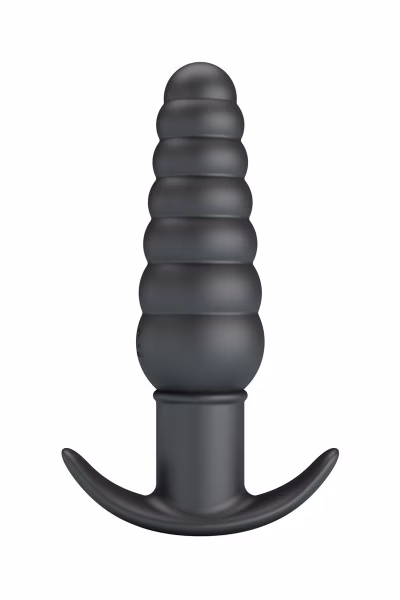 Aeolis : Plug anal vibrant en silicone (10 modes)