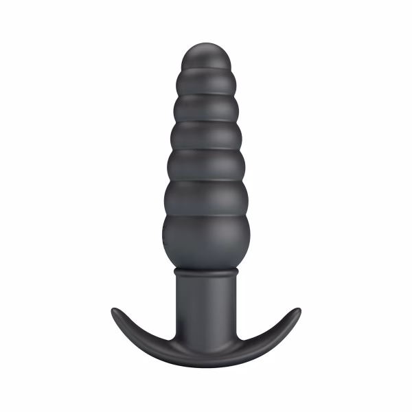 Aeolis : Plug anal vibrant en silicone (10 modes)