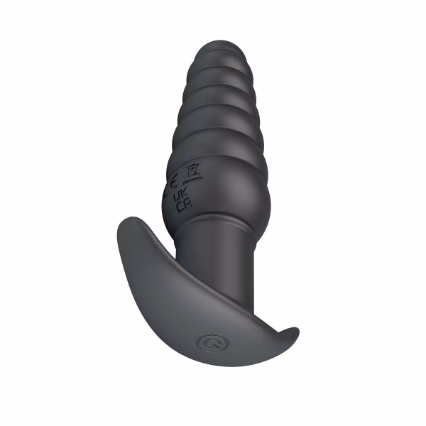 Aeolis : Plug anal vibrant en silicone (10 modes)