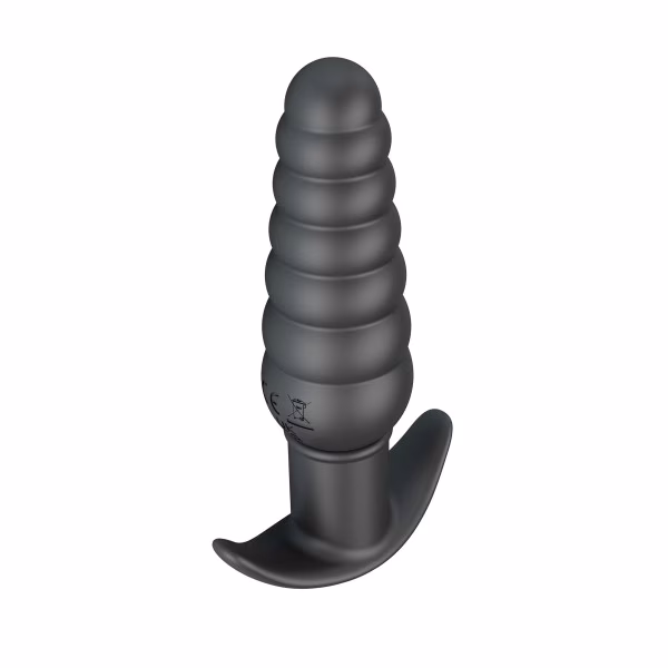 Aeolis : Plug anal vibrant en silicone (10 modes)