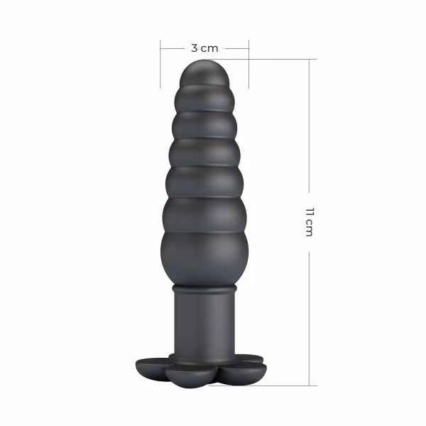Pretty Love - Imron : Plug anal vibrant en silicone (10 modes)