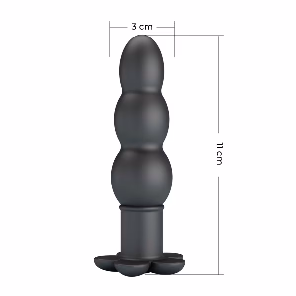 Pretty Love - Jadier : Plug anal vibrant en silicone (10 modes)