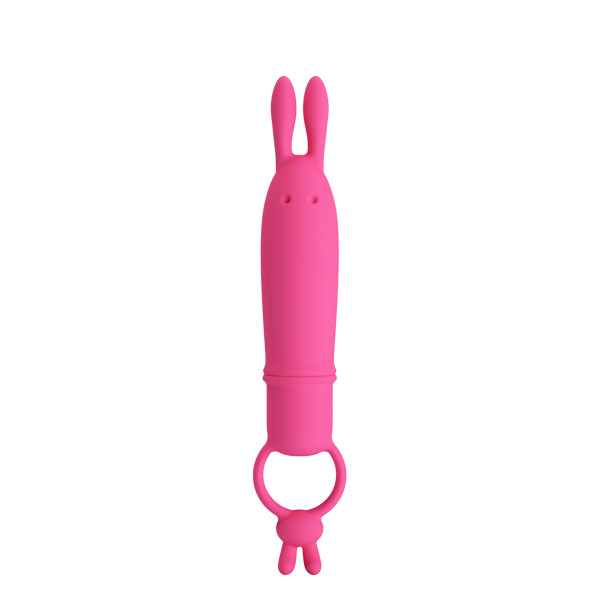 Pretty Love - Delia : Vibromasseur en forme de lapin rose