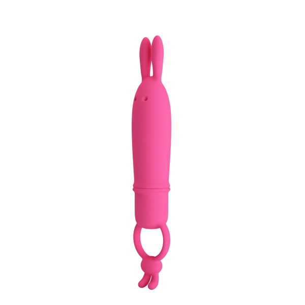 Pretty Love - Delia : Vibromasseur en forme de lapin rose