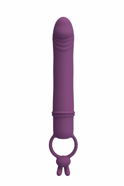 Pretty Love, Cora : Vibromasseur en silicone avec anneau