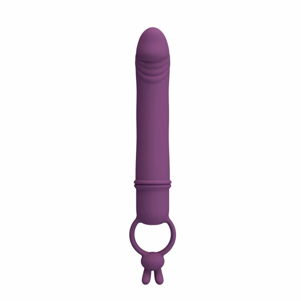 Pretty Love, Cora : Vibromasseur en silicone avec anneau
