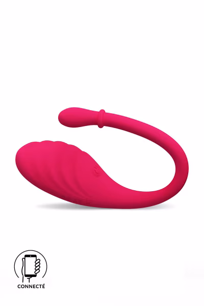 Romance - Undine : Oeuf vibrant connecté et nervuré