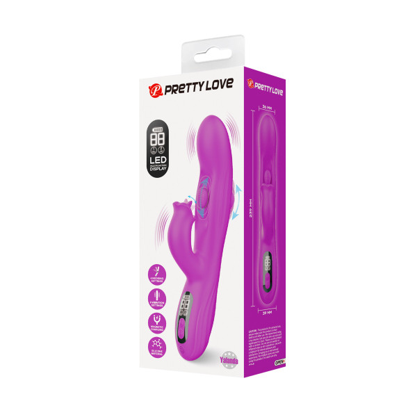 Pretty Love Yalanda - Vibromasseur rabbit oscillant LED