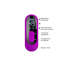 Pretty Love Yalanda - Vibromasseur rabbit oscillant LED