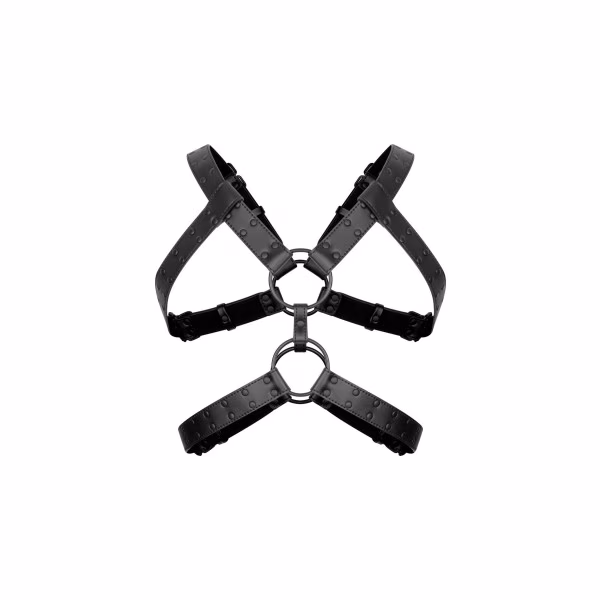 BDSM & Bondage : Harnais de poitrine similicuir pour homme