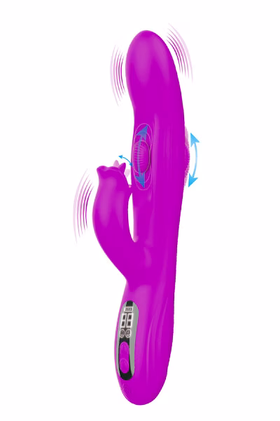 Pretty Love Yalanda - Vibromasseur rabbit oscillant LED