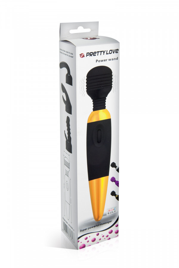 Power Wand - Vibromasseur Magic Wand Pretty Love pour Plaisir Solo ou Duo