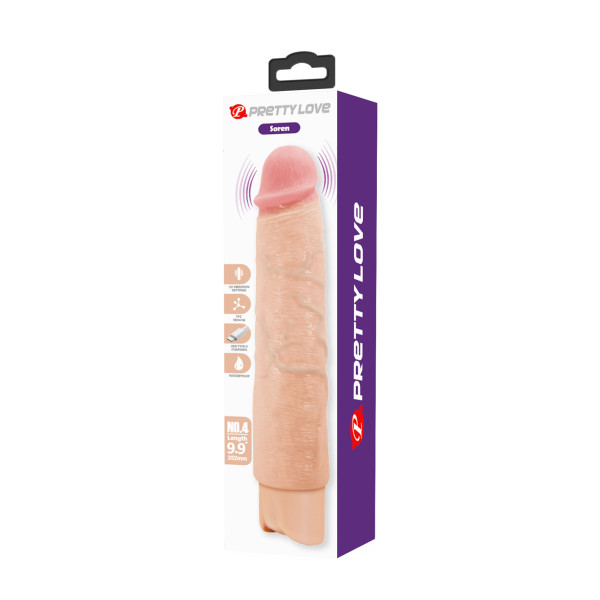 Soren de Pretty Love - Gode vibrant réaliste et souple