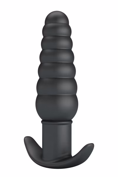 Aeolis : Plug anal vibrant en silicone (10 modes)