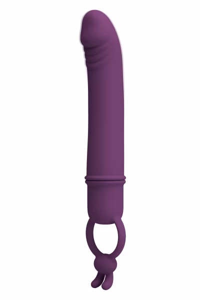 Pretty Love, Cora : Vibromasseur en silicone avec anneau