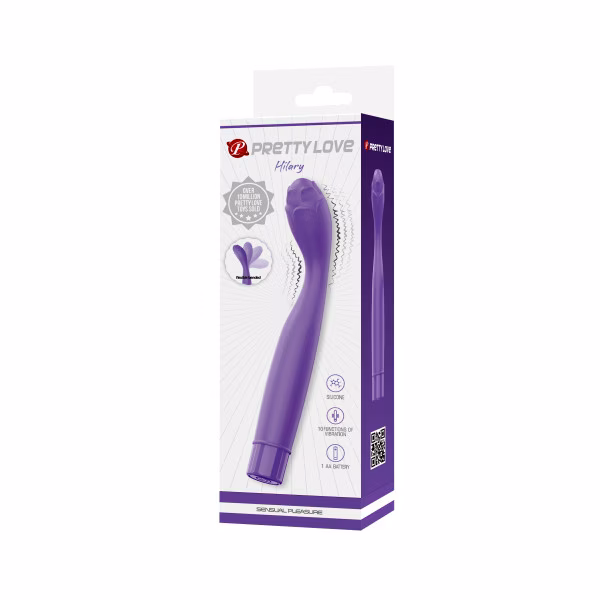 Pretty Love - Hilary : Vibromasseur point G flexible (10 modes)